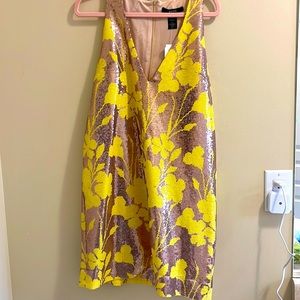 SMYTHE Sequin Minidress In Sequin Floral